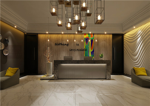 固原西夏文化宫酒店装修设计|艺术与线条的完美结合。