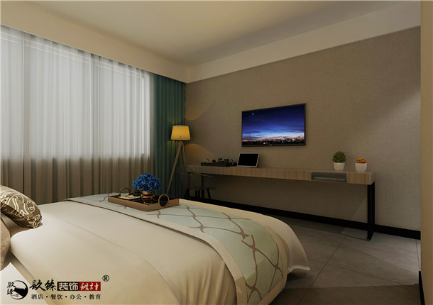 固原白云酒店装修设计|在有限的空间中创造出完美的功能，高雅、典雅的风格，极富个性和舒适的环境。