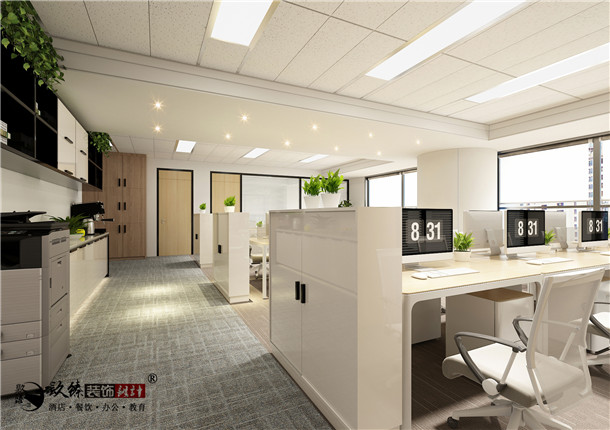 固原蒲惠办公室设计|构建一个心阅自然的室内形态空间